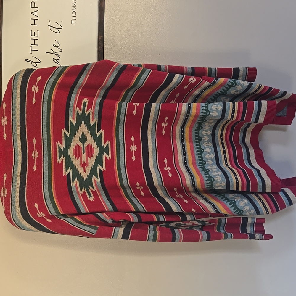 Tasha Polizzi Sarape Cardigan, Southwestern, Western